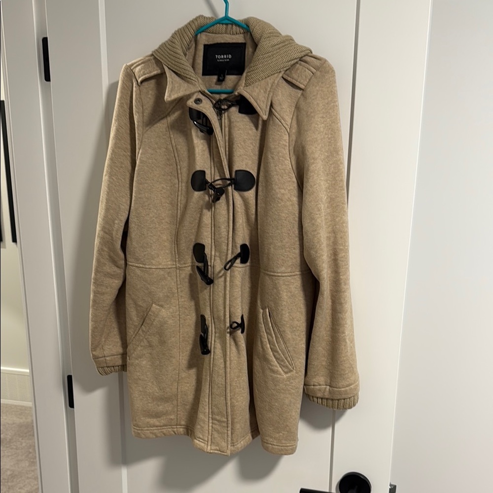 Torrid Tan Trench Coat Classic Design